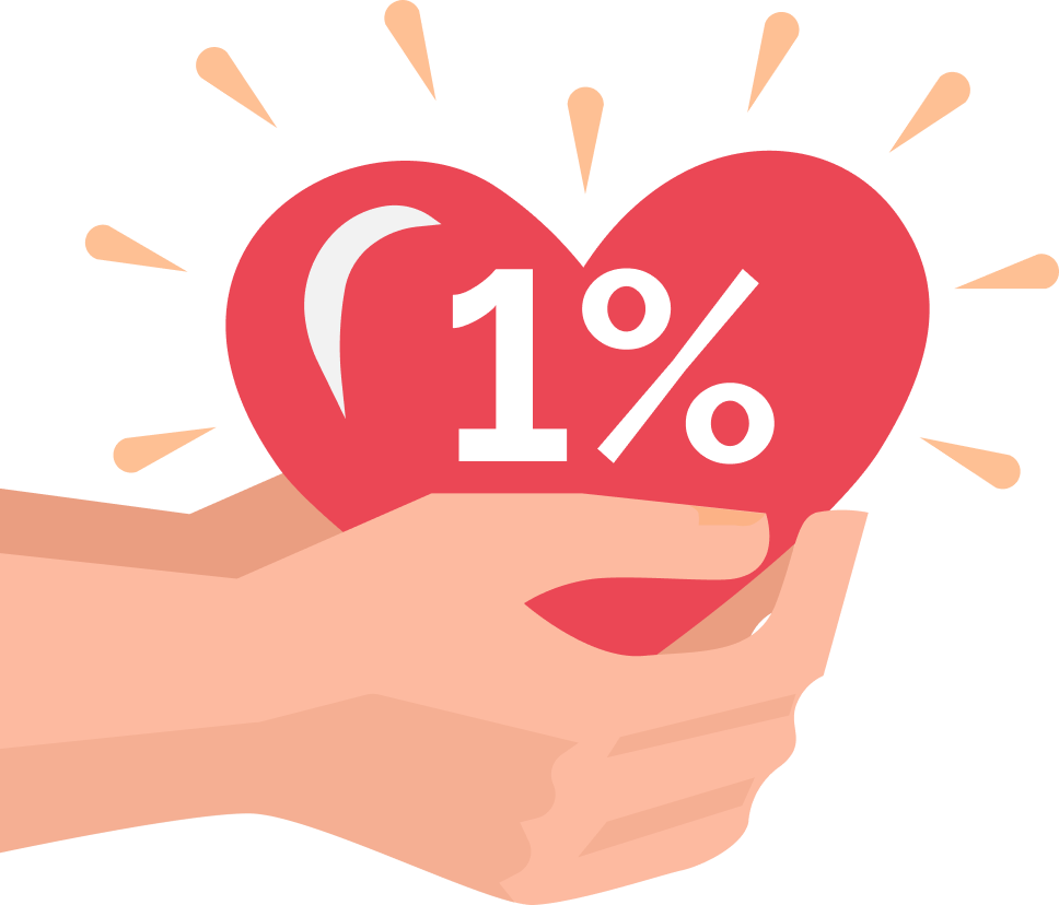 Adó 1% illusztráció